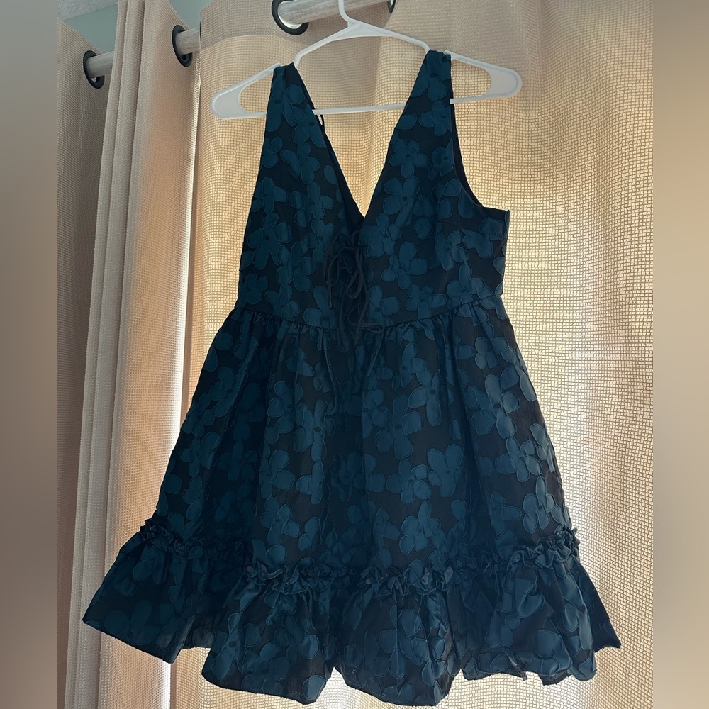 Black and teal mini drss